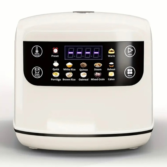 New Rice Cooker 67.63oz Portable Multi-Functional, 10 Menu Options Non-Stick